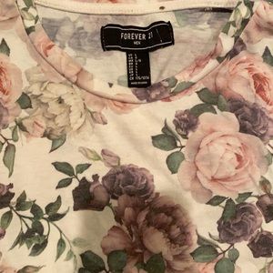 Forever 21 Men Floral Shirt
